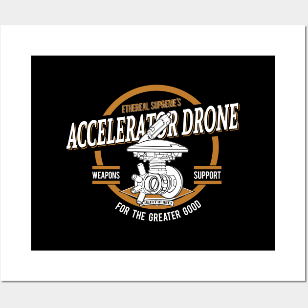 Accelerator Drone Wall Art by Exterminatus